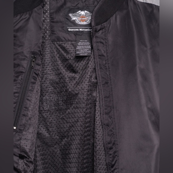 Harley-Davidson Vintage Two-Tone Bomber Jacket - Picture 5 of 8